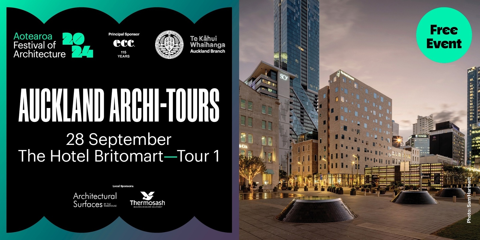 Banner image for Auckland Archi-tours - Hotel Britomart - 1st Tour