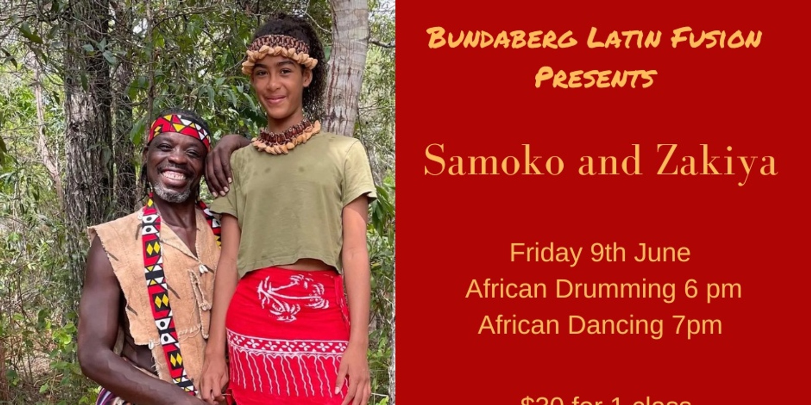 Banner image for African Drumming with Samoko and Zakiya