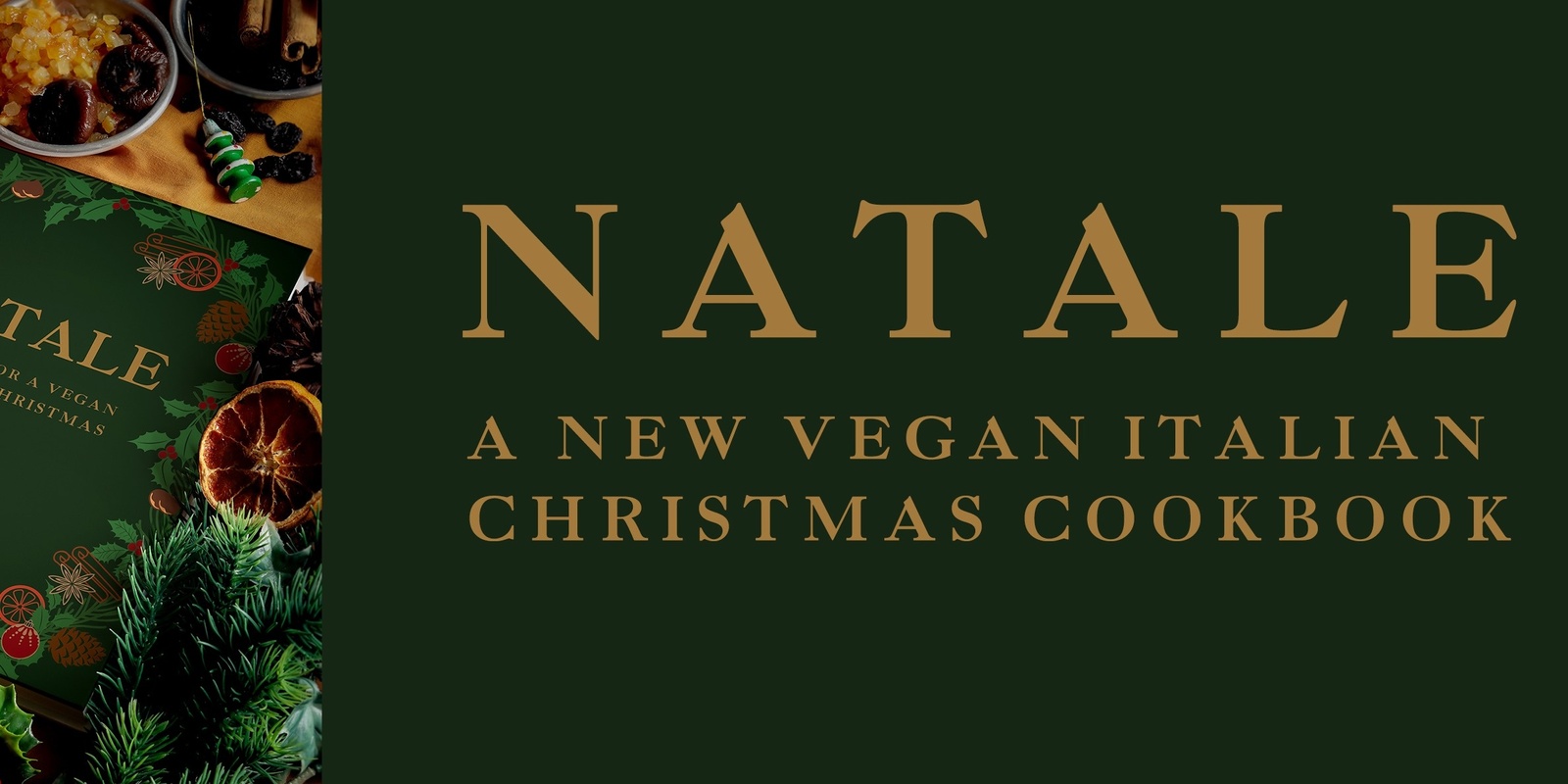 Banner image for Cooking Demonstration with Nadia Fragnito: Author of "Natale: Recipes for a Vegan Italian Christmas"