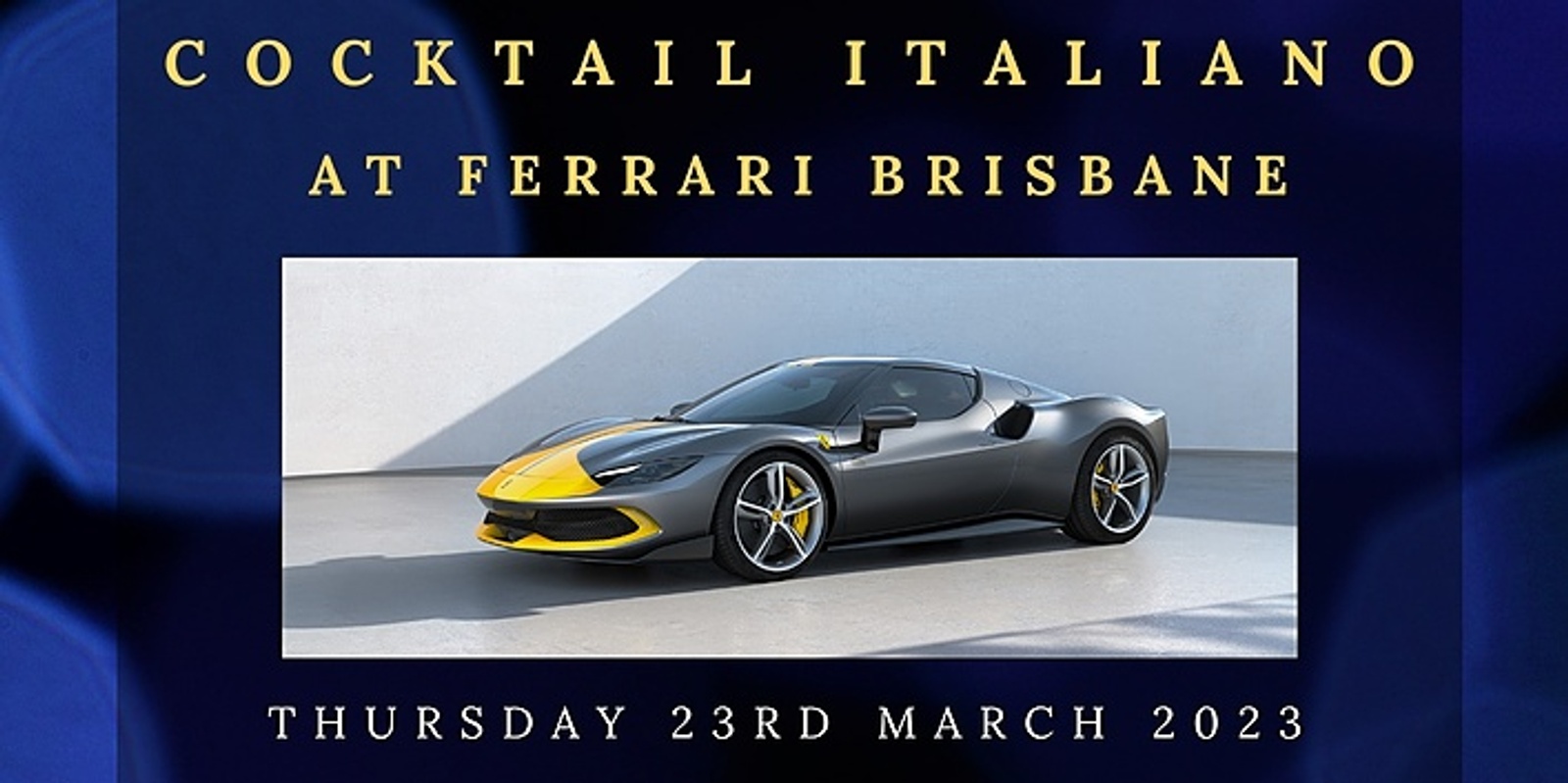 Cocktail Italiano at Ferrari Brisbane