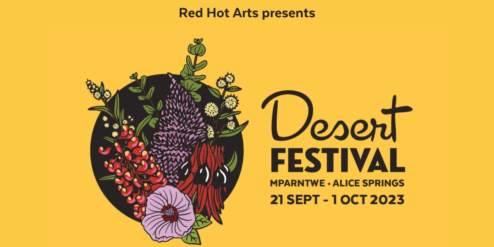 Desert Festival 's banner