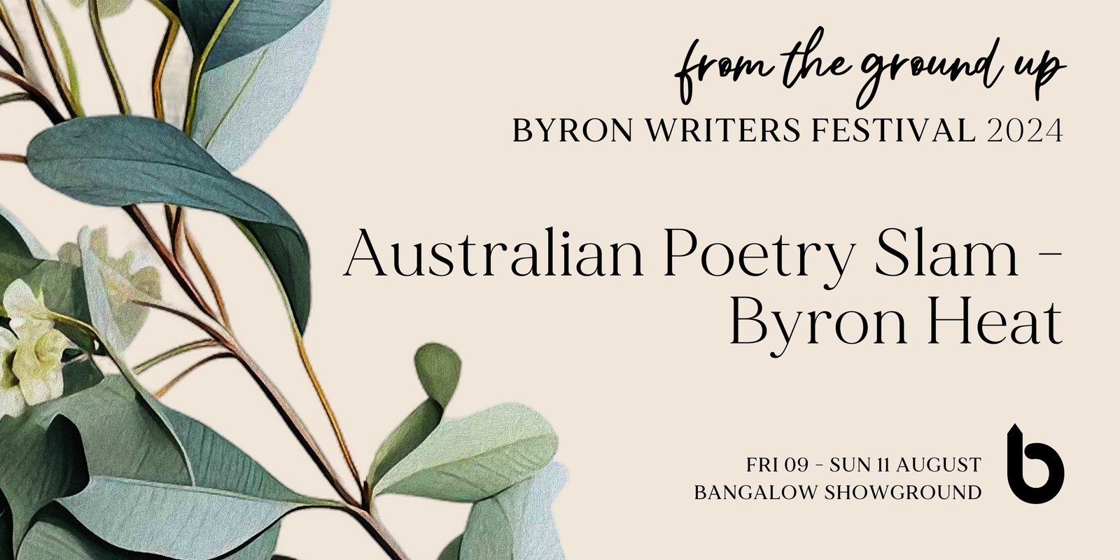 Banner image for Australian Poetry Slam - Byron Heat 2024