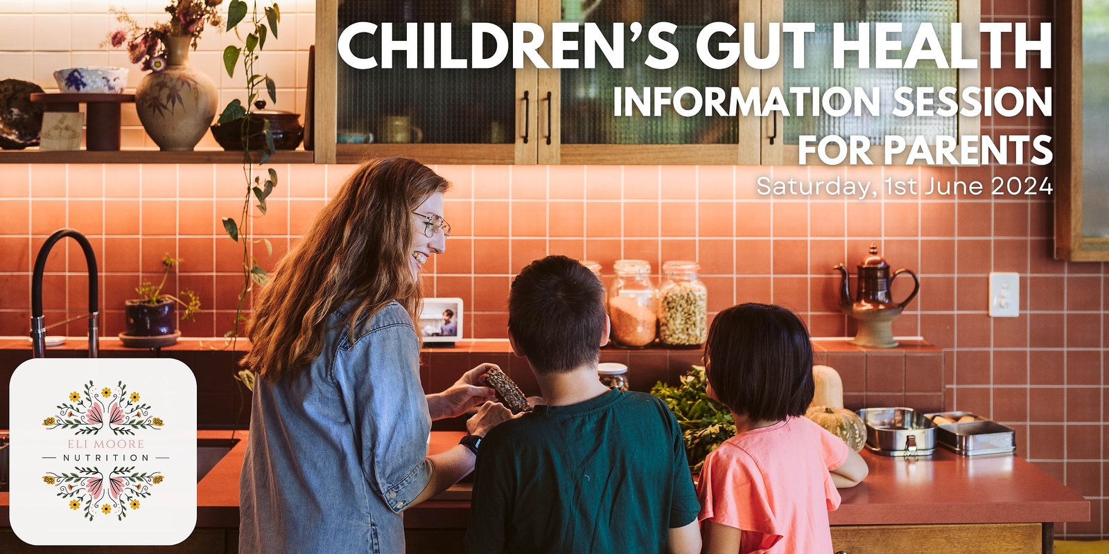 Banner image for Improve your child’s wellbeing with nutrition & gut health