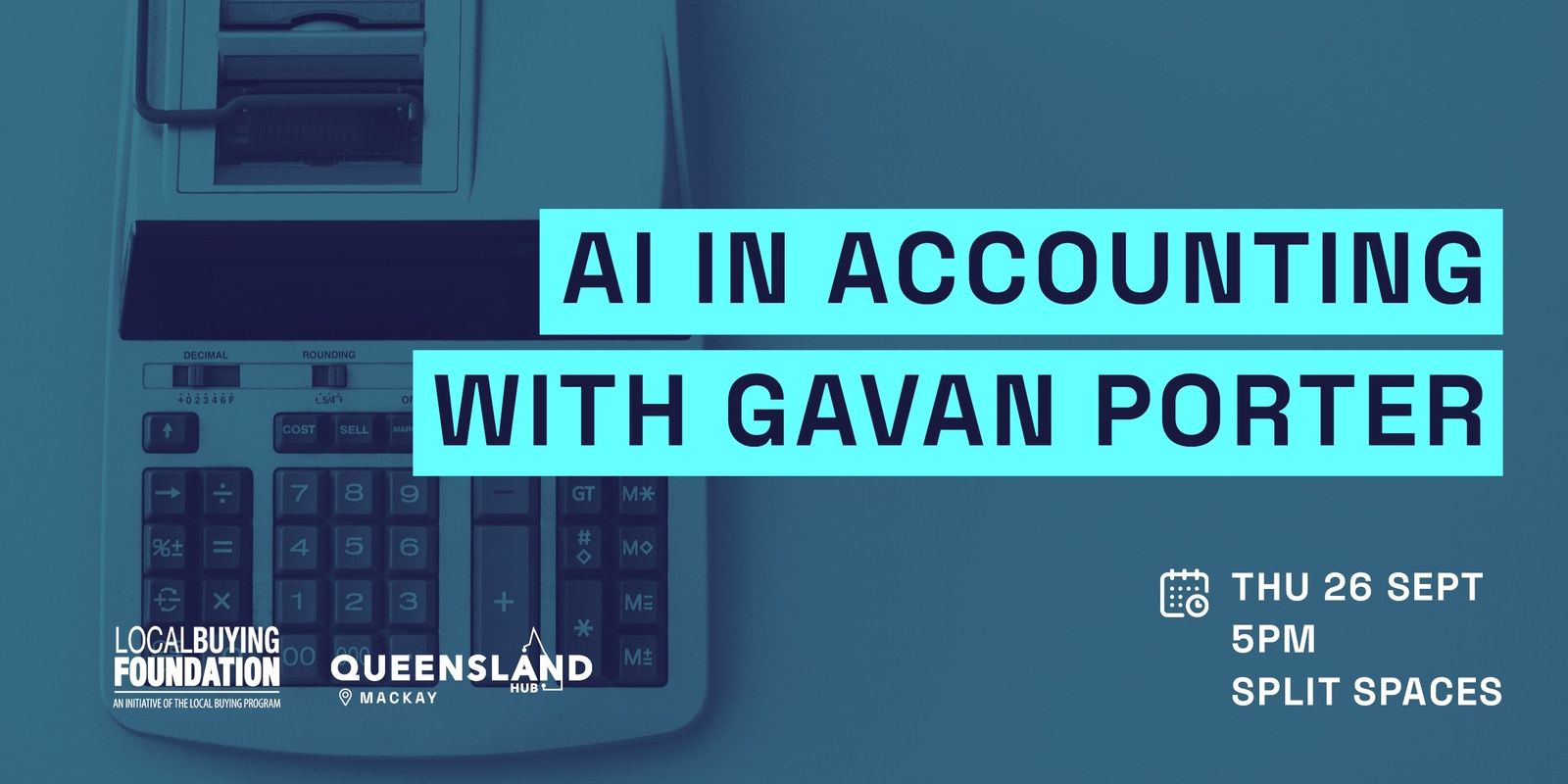 Banner image for QLD AI Hub Mackay: AI in Accounting