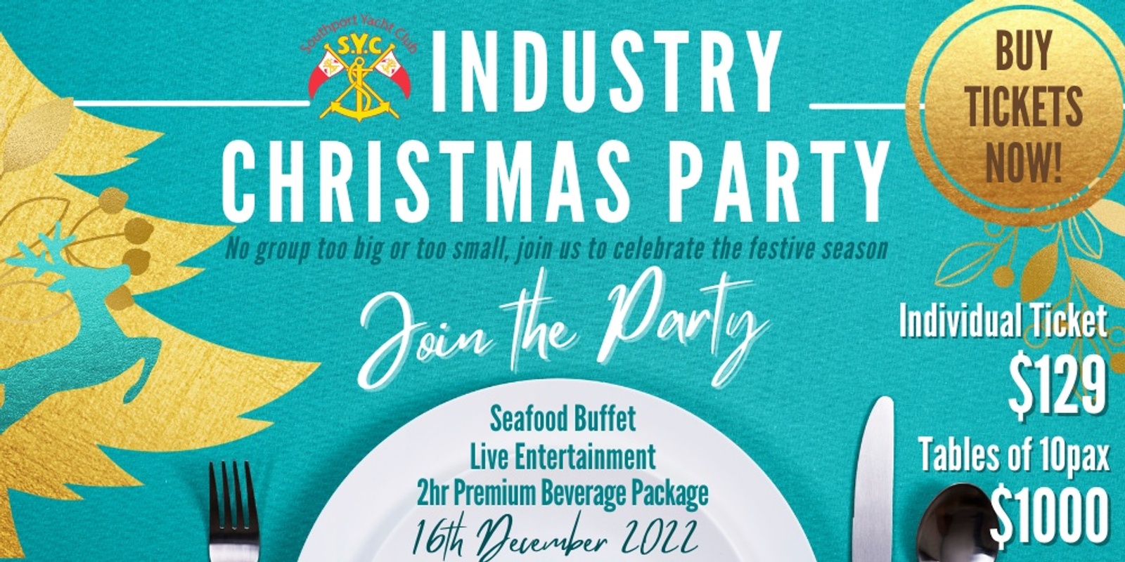 Banner image for SYC Industry Christmas Party 2022