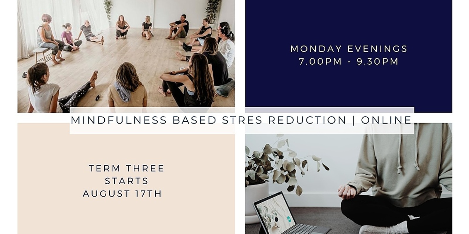 Banner image for Mindfulness-Based Stress Reduction (MBSR) | Cool Karma Collected: TERM 3 | Online