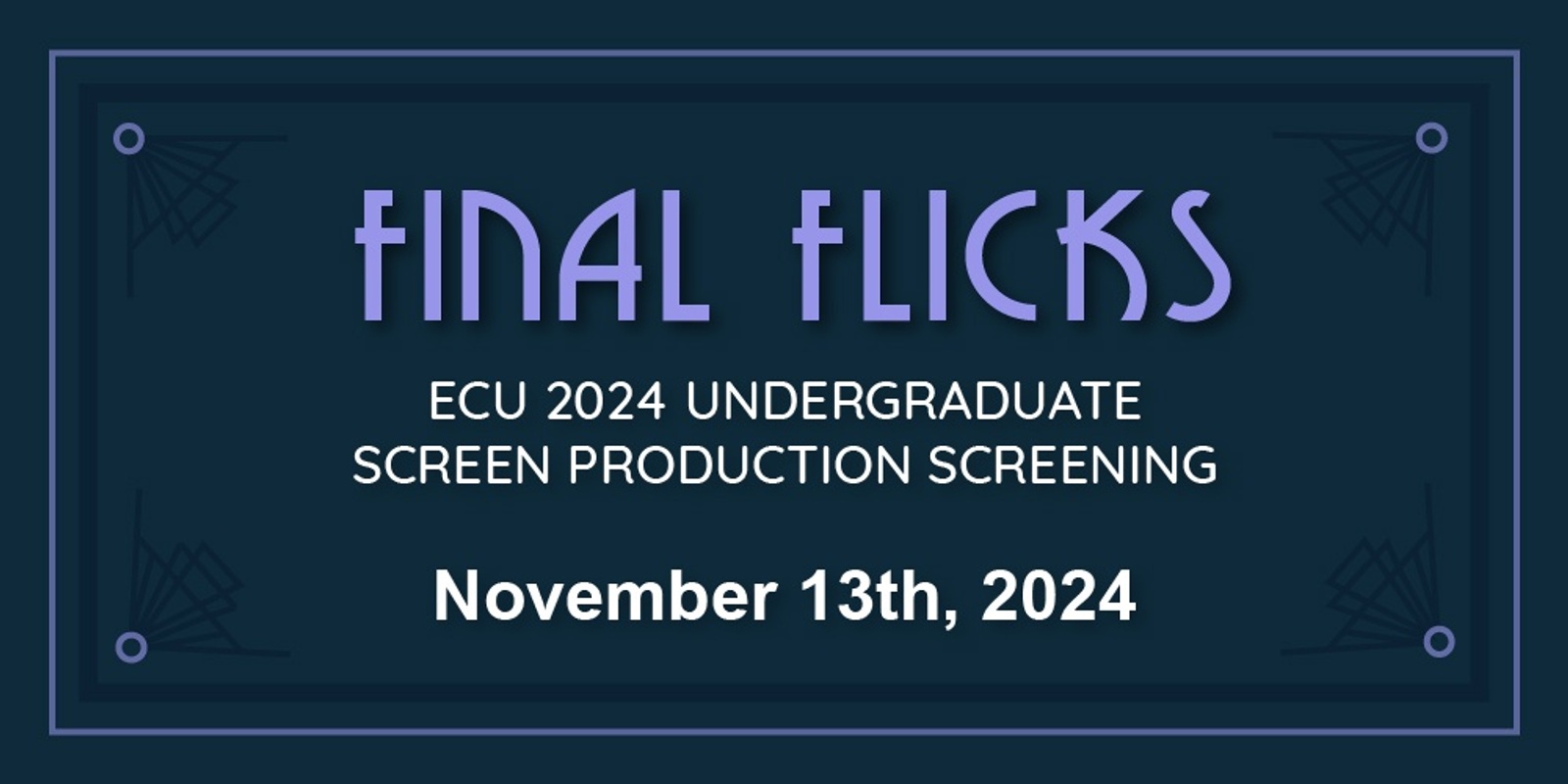 Banner image for ECU End of Year Screening