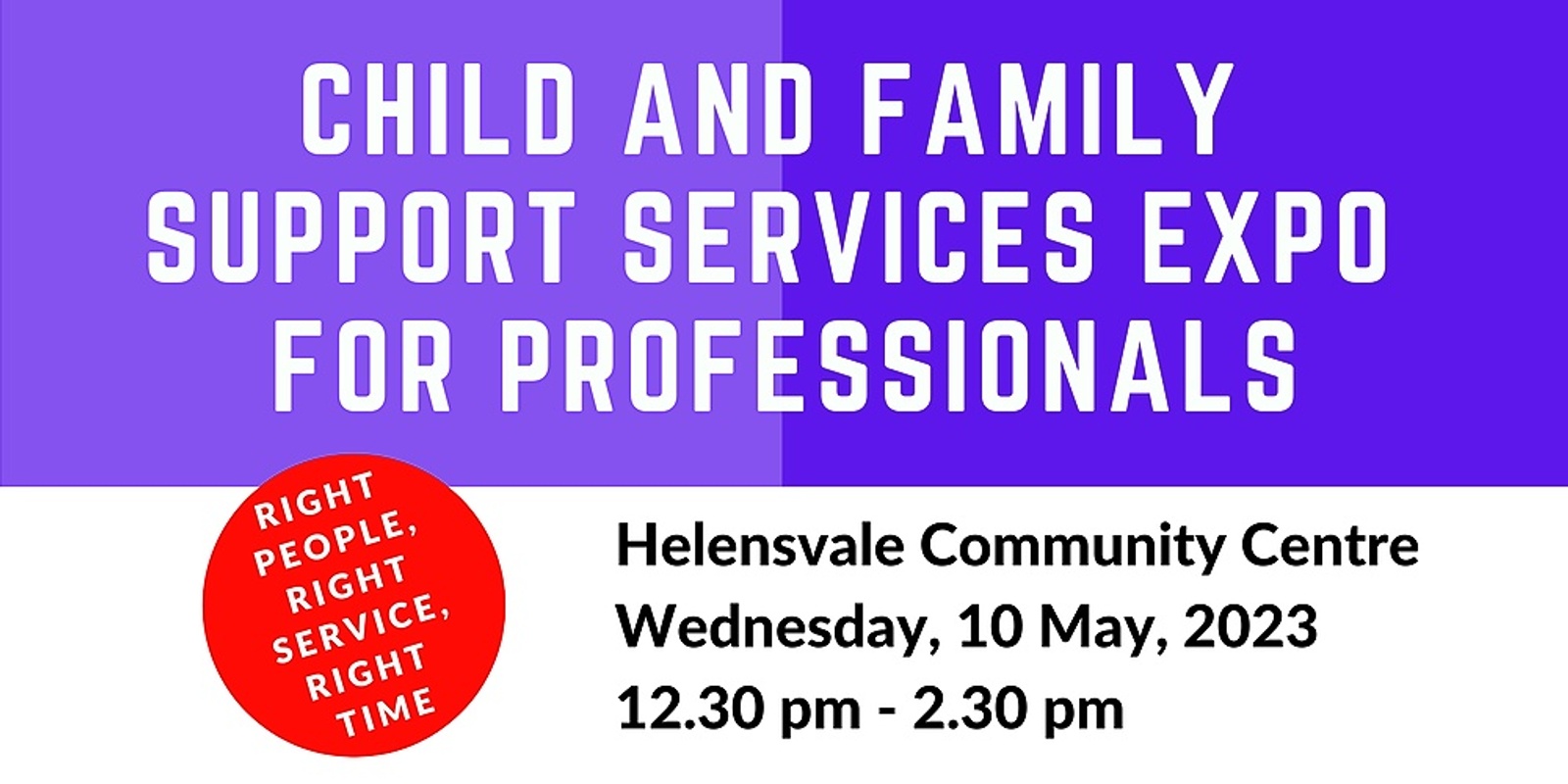 Banner image for GC Child and Family Services Expo for Professionals - Helensvale