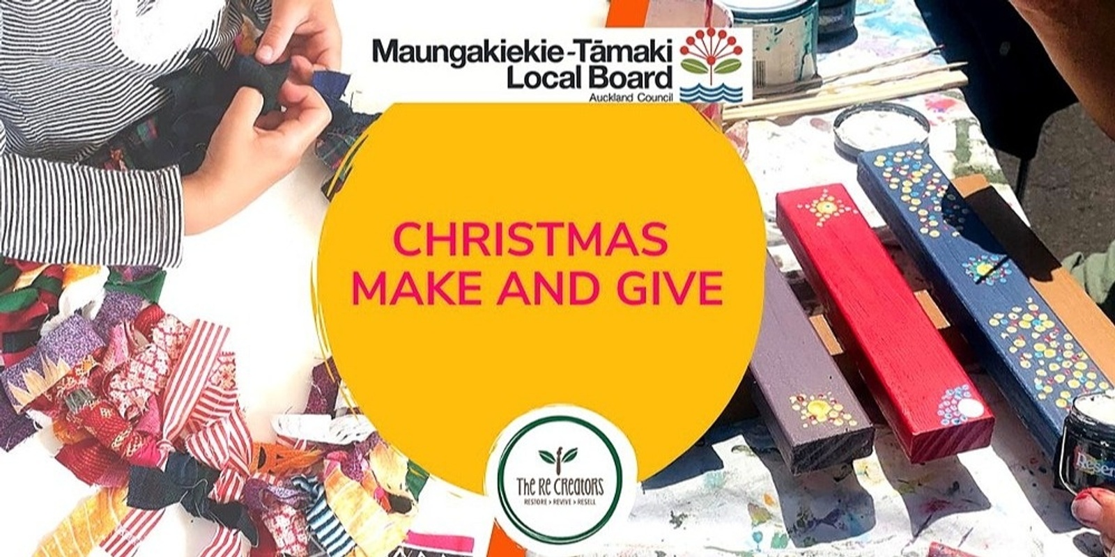 Banner image for Make and Give for Christmas, Glen Innes Community Hall, Saturday 17 December 10am - 12noon