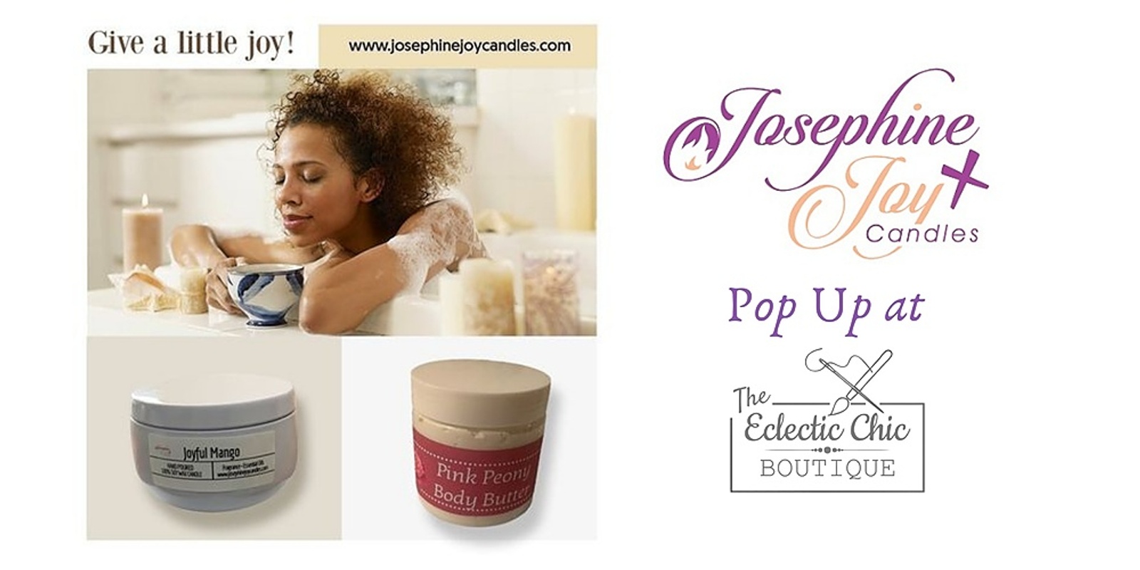 Banner image for Josephine + Joy Candles Pop Up