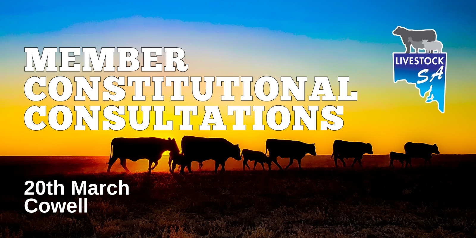 Banner image for Livestock SA Member Consultation on the Constitution - Cowell