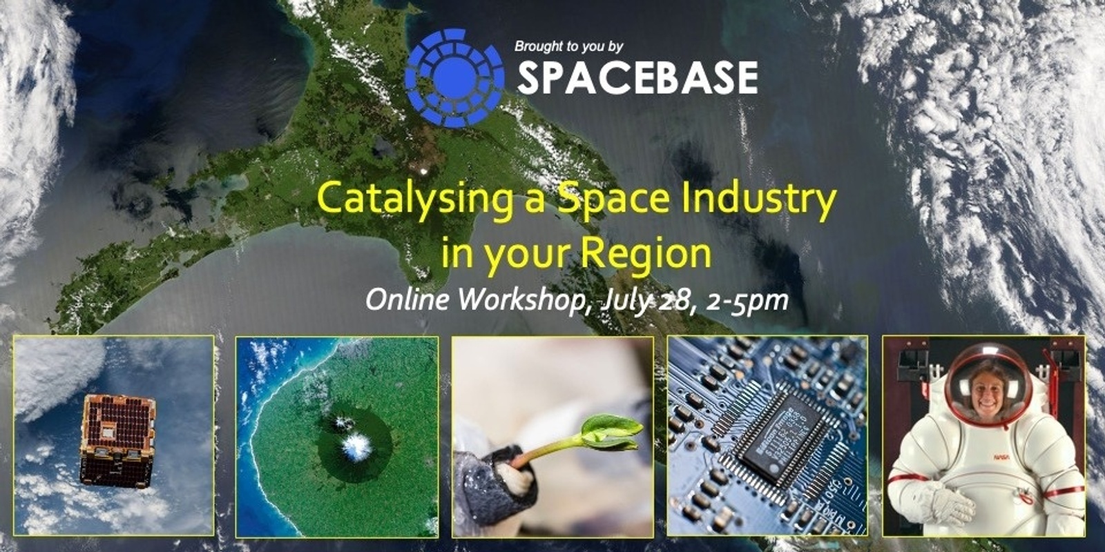 Banner image for TechWeek 2020 Workshop: Catalysing a Space Industry in your Region