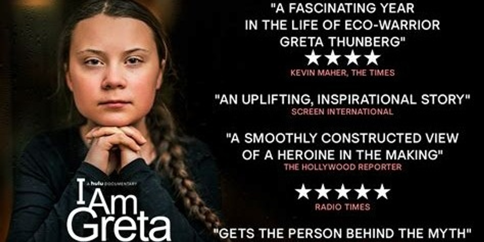 Banner image for Transition Town Vincent Movie Night - I Am Greta