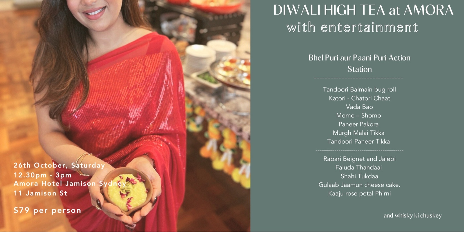 Banner image for DIWALI HIGH TEA AT AMORA