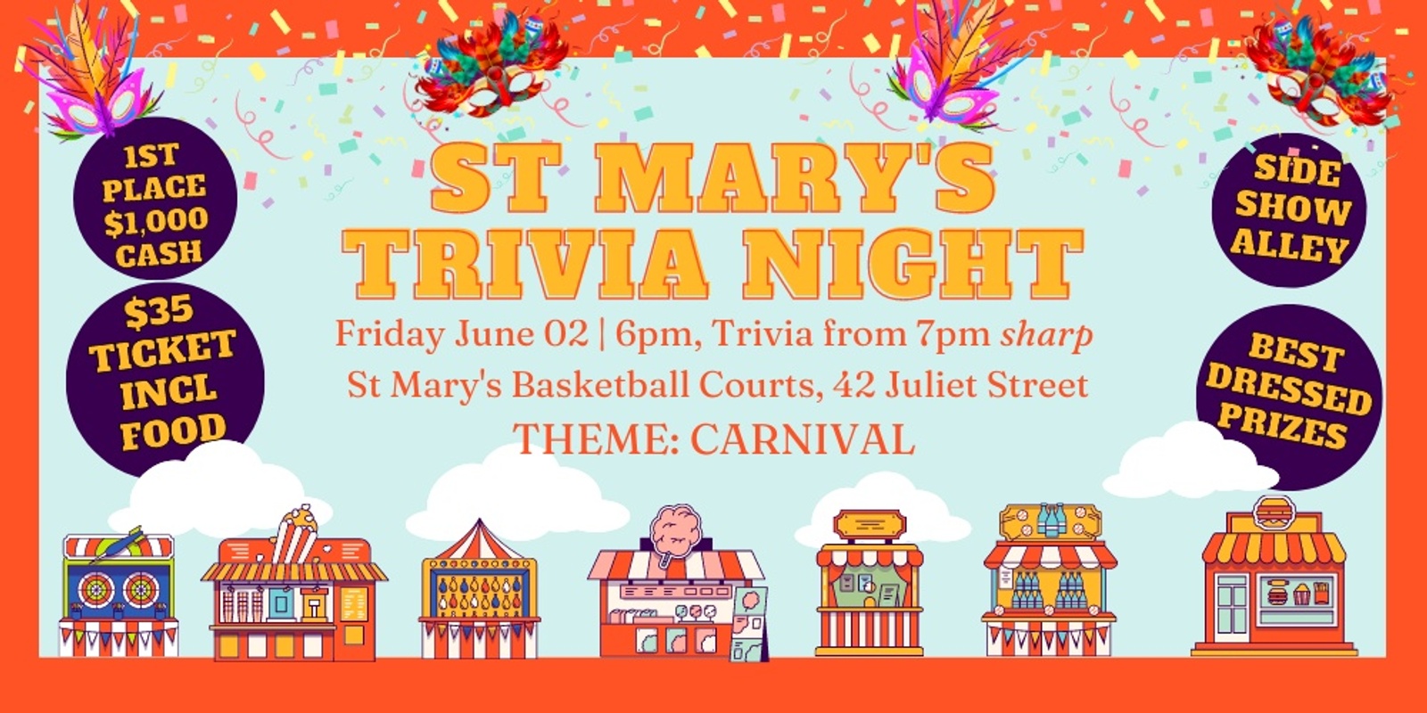 Banner image for St Mary's Trivia Night 2023