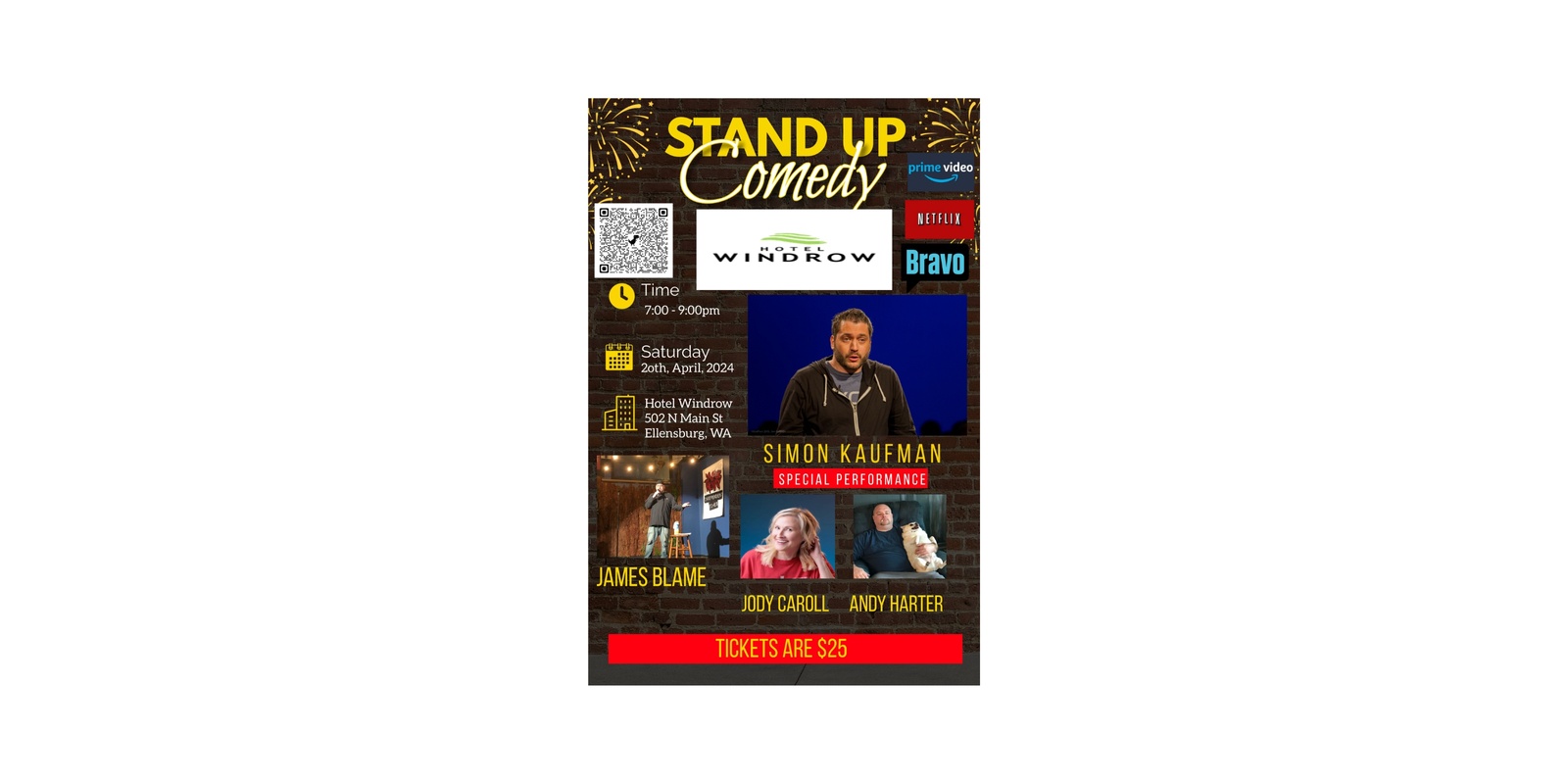Banner image for Comedy at Hotel Windrow