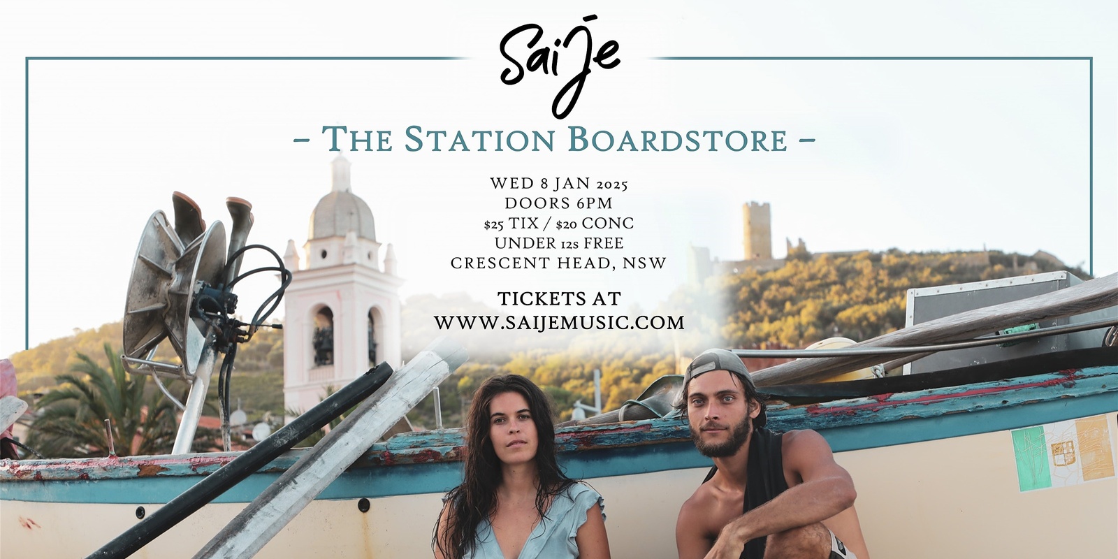 Banner image for SAIJE || The Station Boardstore || CRESCENT HEAD, NSW