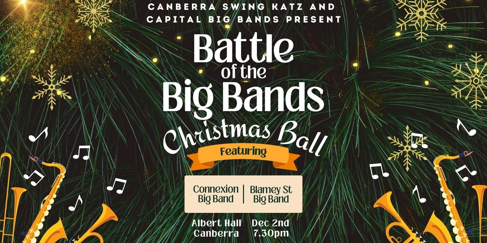 Banner image for Battle of the Big Bands Christmas Ball