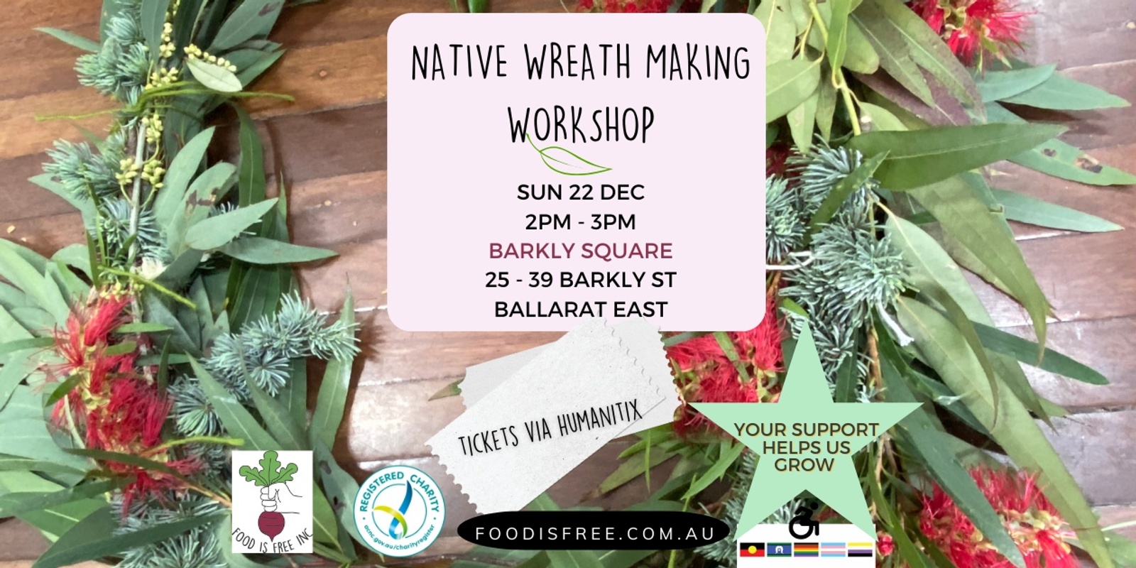 Banner image for Native Wreath Making Workshop Dec 2024