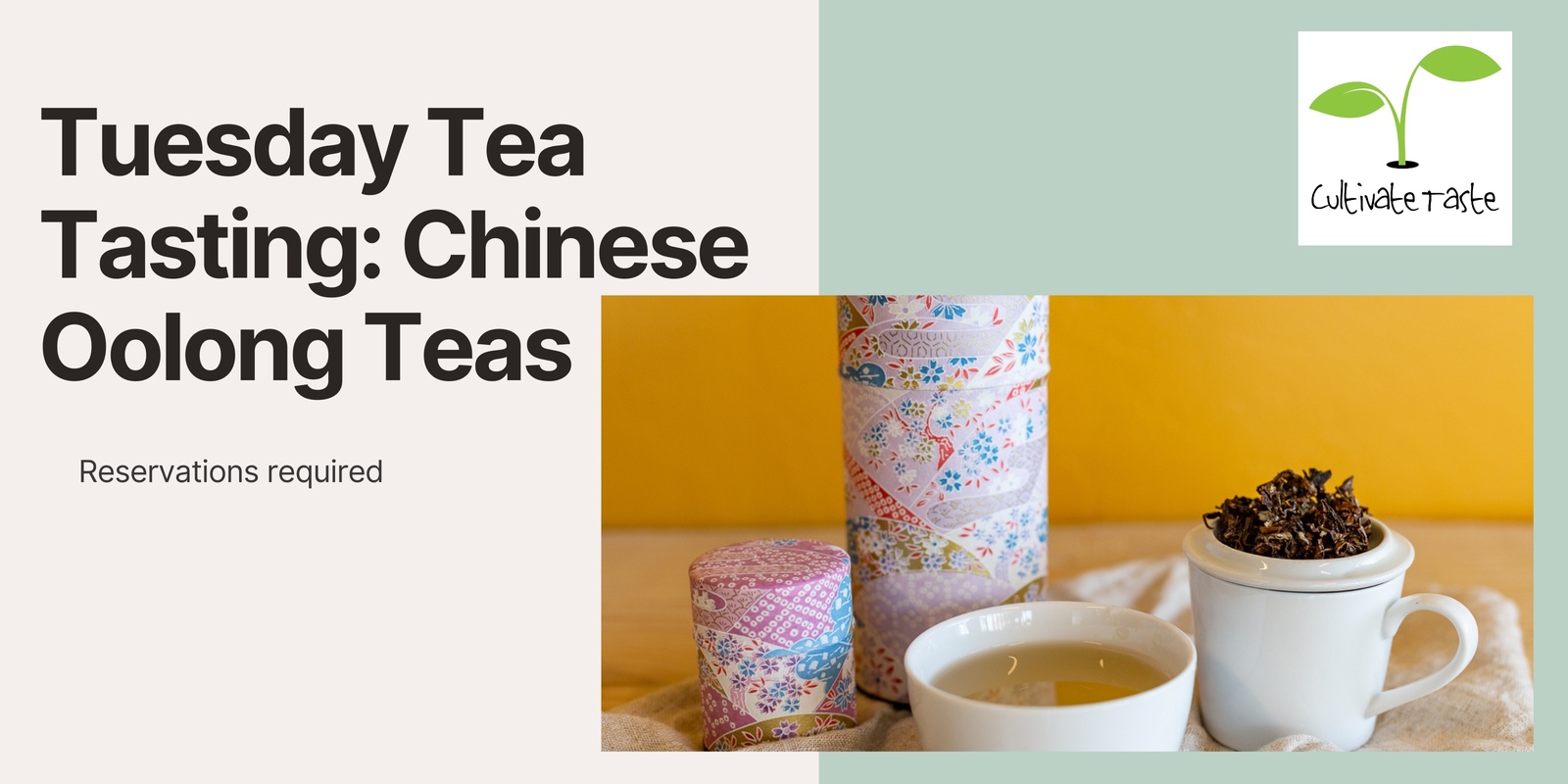 Banner image for Tea Tasting: Chinese Oolong Teas