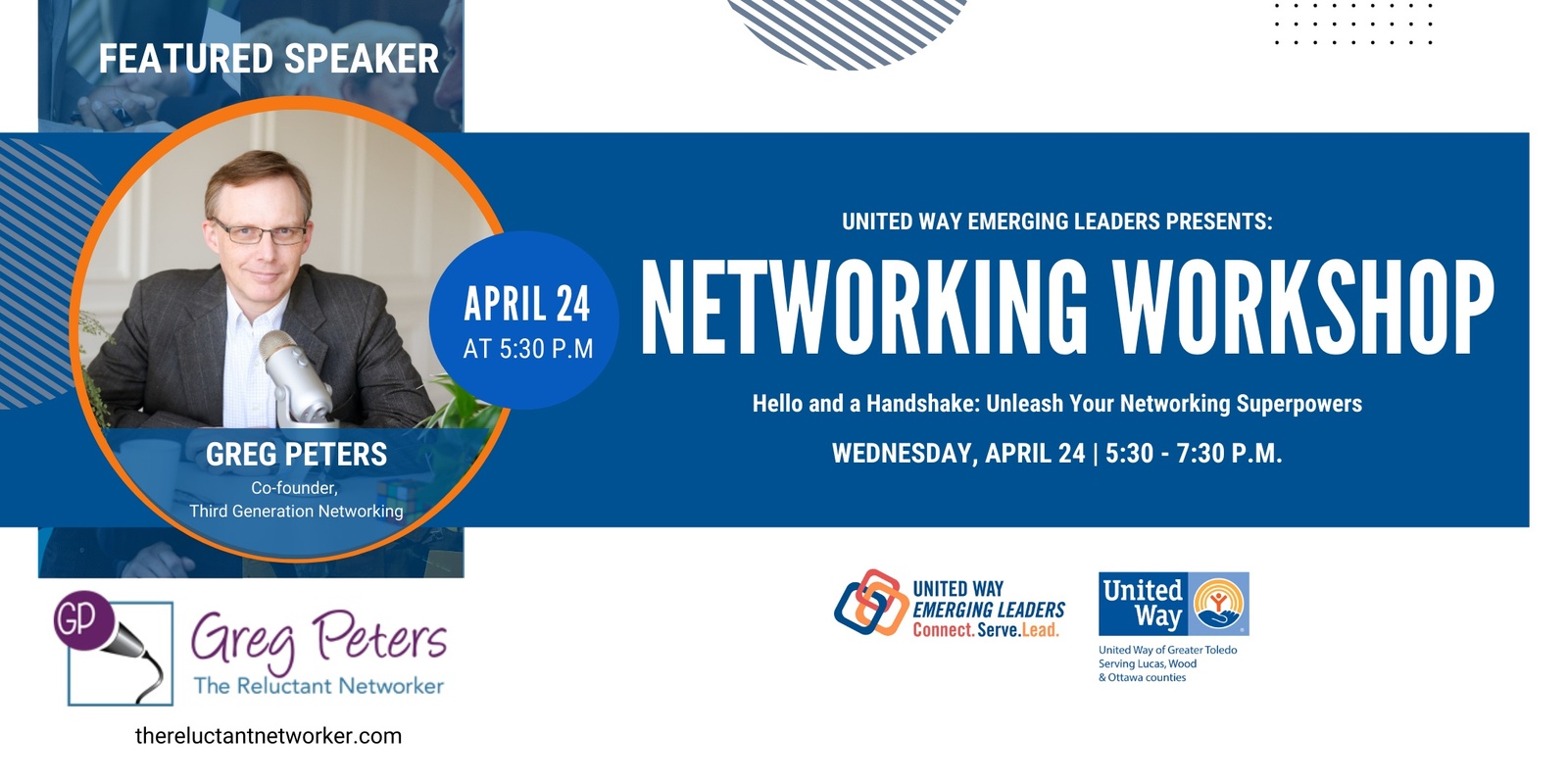 Banner image for Hello and a Handshake: Unleash Your Networking Superpowers