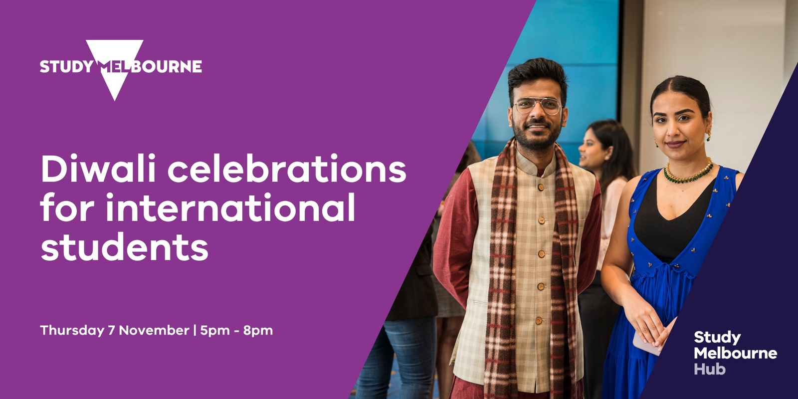 Banner image for Diwali celebrations for International Students