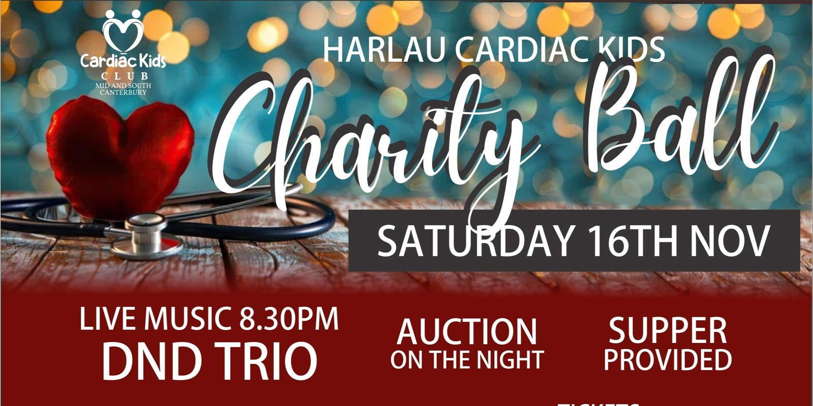 Banner image for Harlau House Cardiac Kids Charity Ball