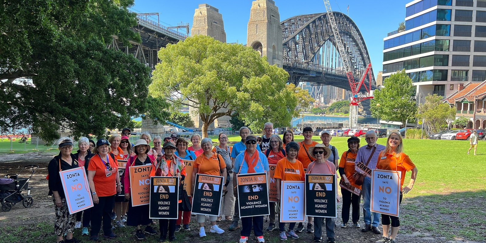 Banner image for Zonta Club of Sydney Breakfast - 2024 Sydney Harbour Bridge Walk for ZONTA SAYS NO TO VIOLENCE AGAINST WOMEN - #16DaysOfActivism 