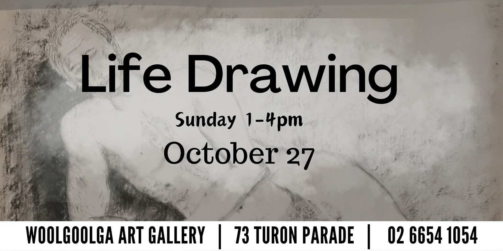 Banner image for Life Drawing Session - 3 hours (October 27)