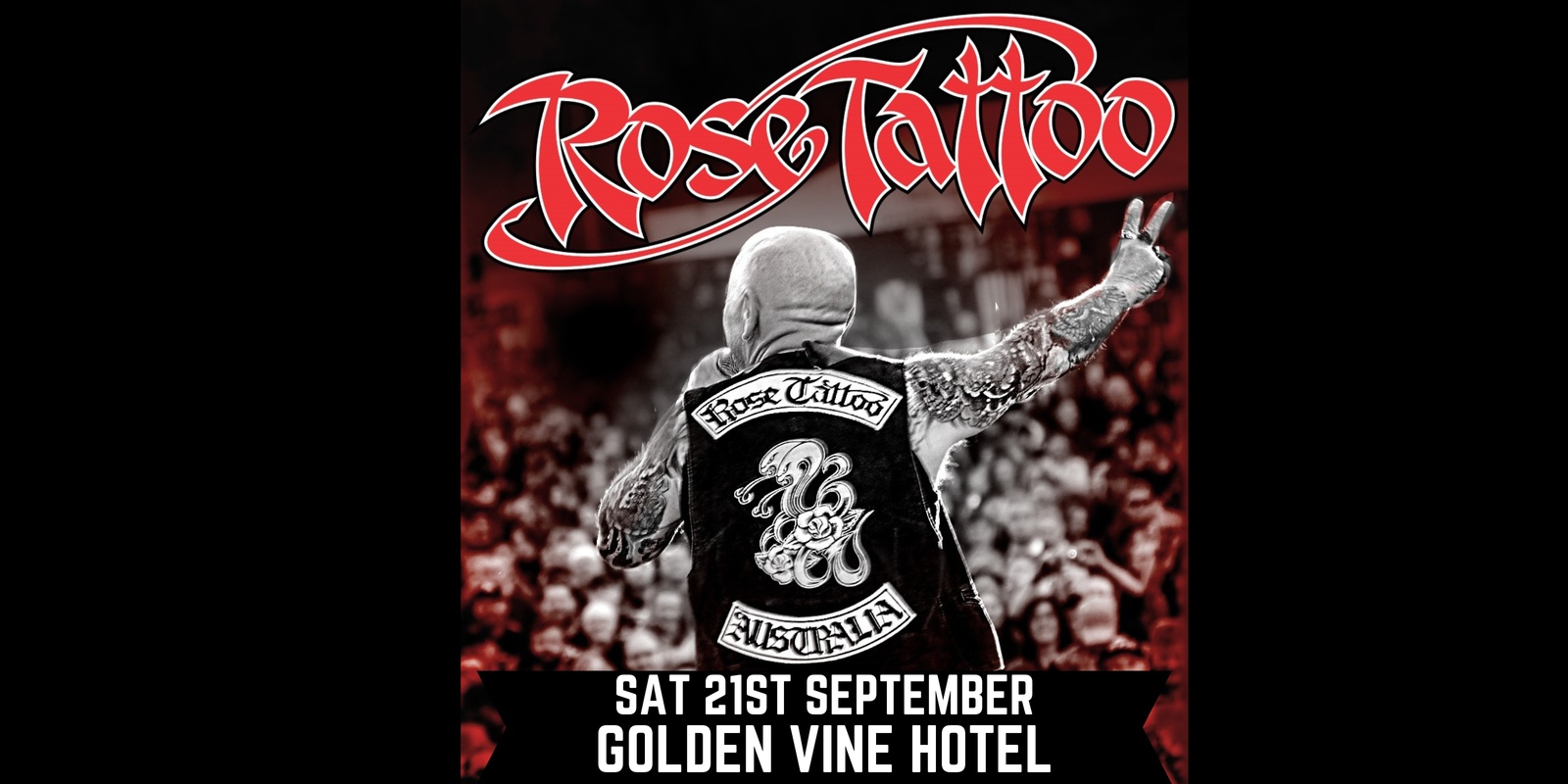 Banner image for Rose Tattoo Golden Vine Saturday