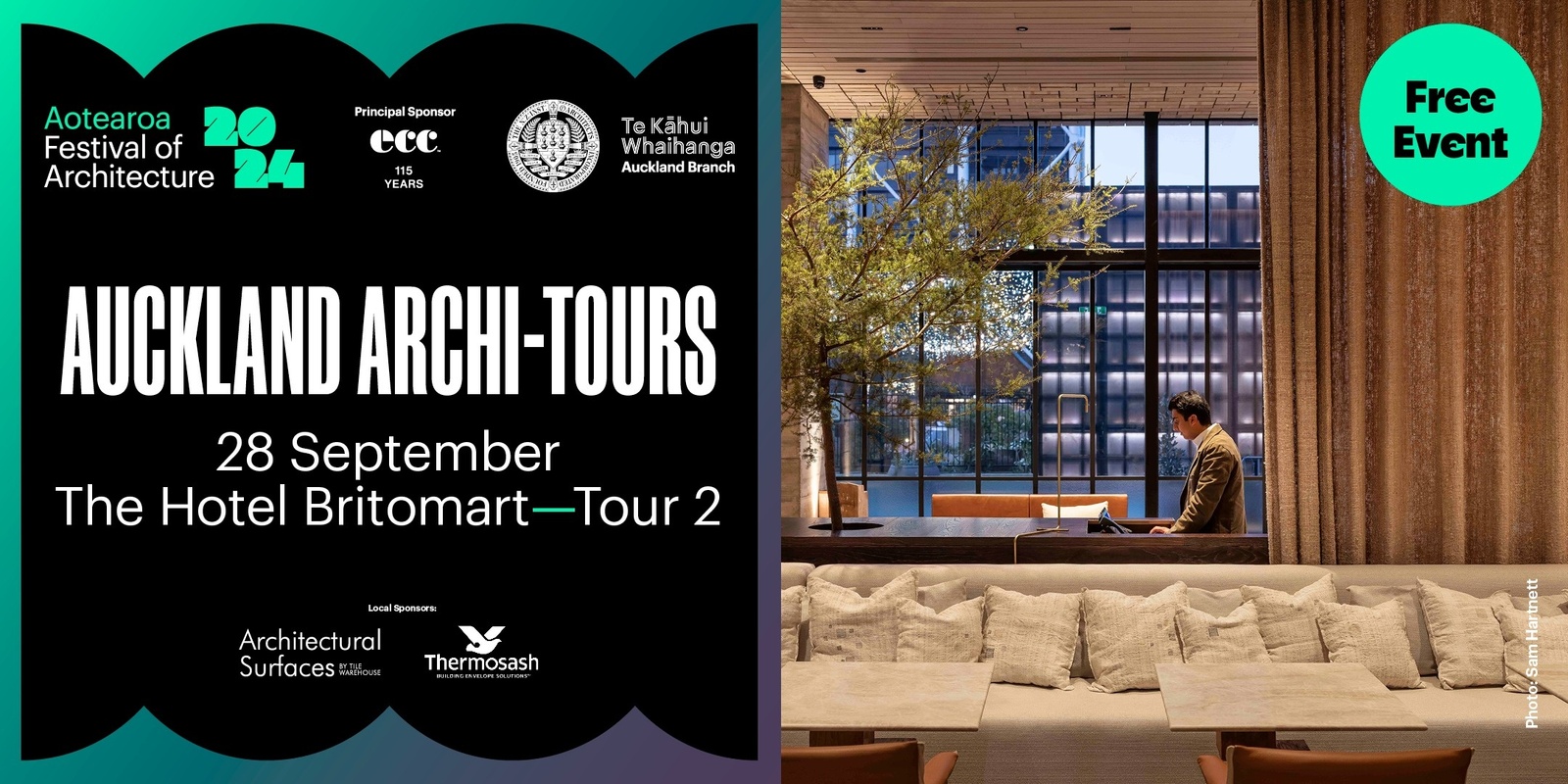 Banner image for Auckland Archi-tours- Hotel Britomart - 2nd Tour