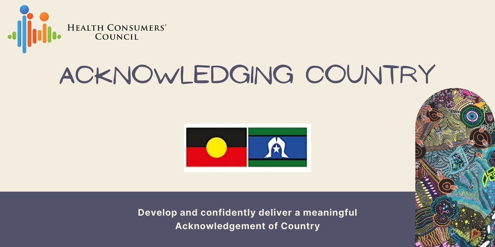 Banner image for Acknowledging Country  