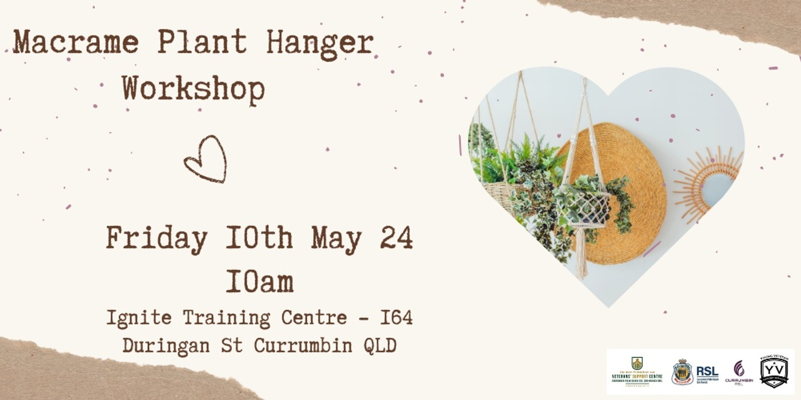 Banner image for Macrame Pot Hanger Workshop