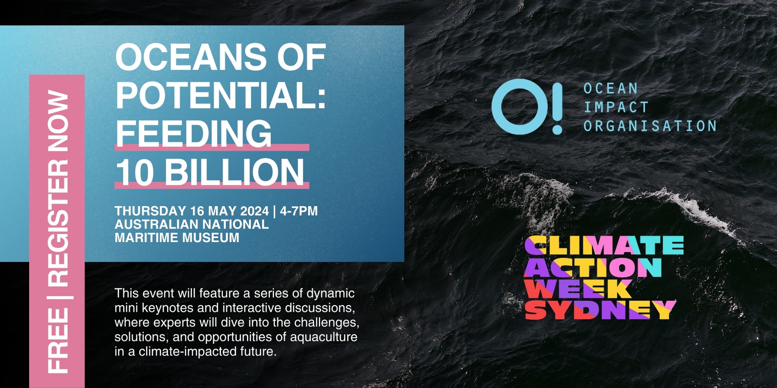 Banner image for Oceans of Potential: Feeding 10 Billion