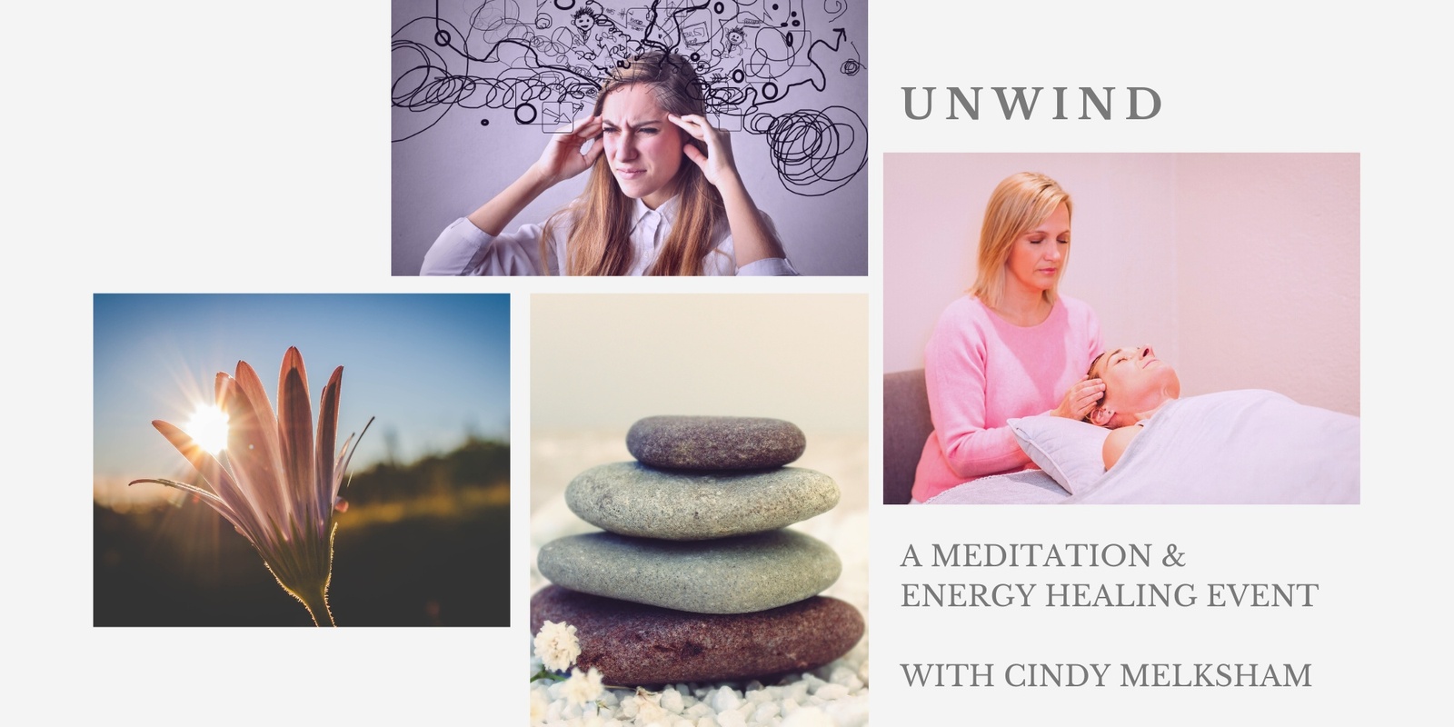 Banner image for Unwind - A Meditation and Energy Healing Event 21st April 6pm
