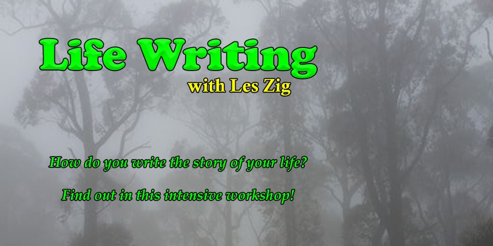 Banner image for Life Writing