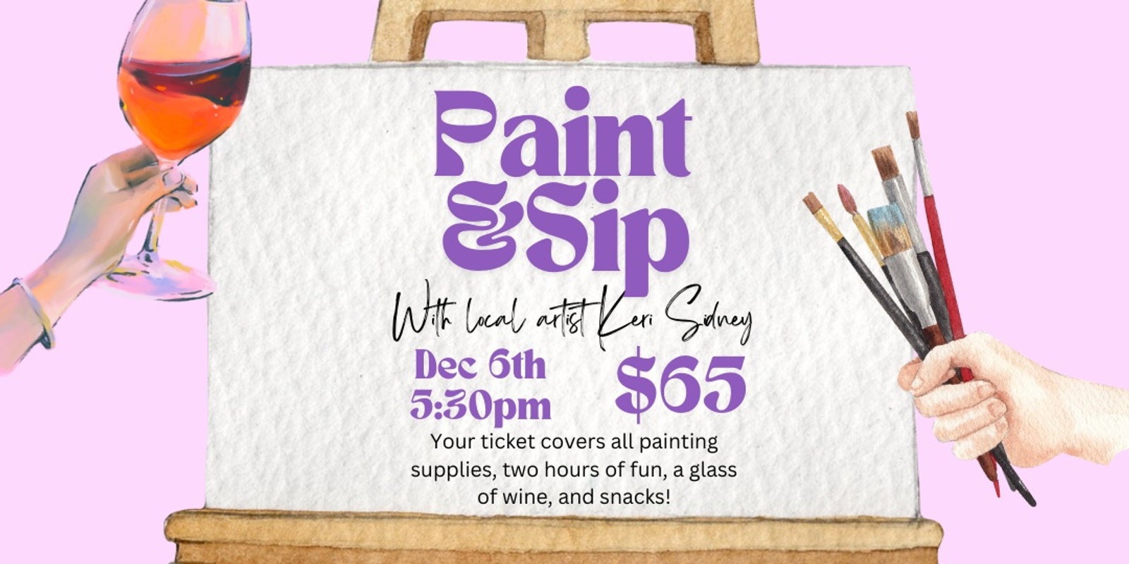 Banner image for Paint & Sip - The Wharf Bar & Kitchen 