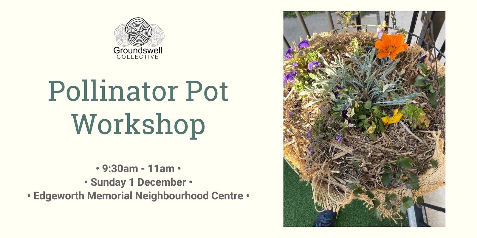 Banner image for Pollinator Pot Workshop 