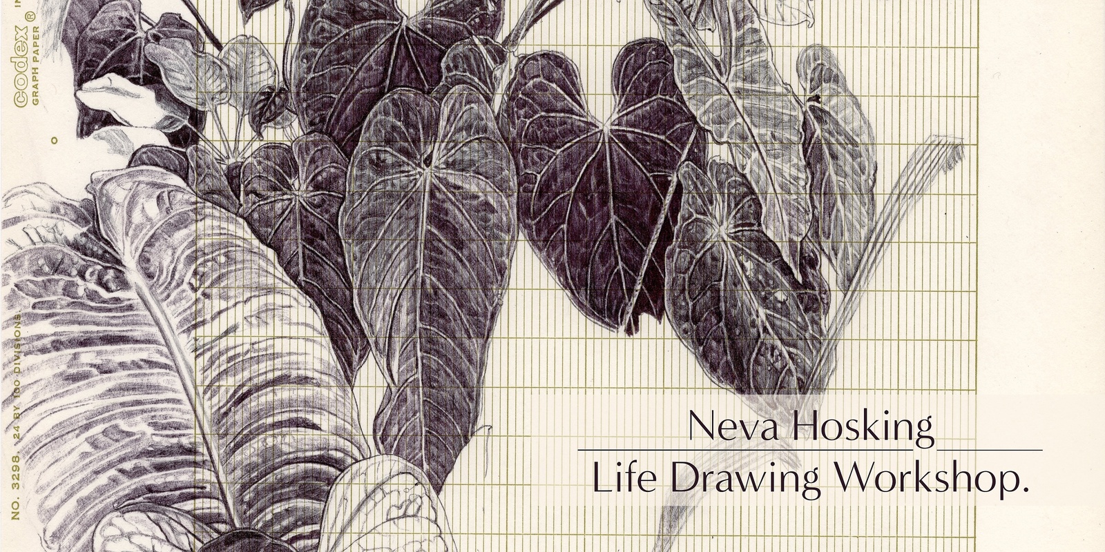 Banner image for Life Drawing with Neva Hosking. 