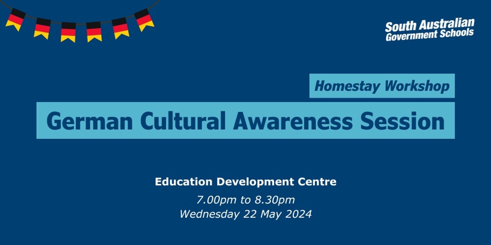 Banner image for Homestay Workshop - German Cultural Awareness Session 