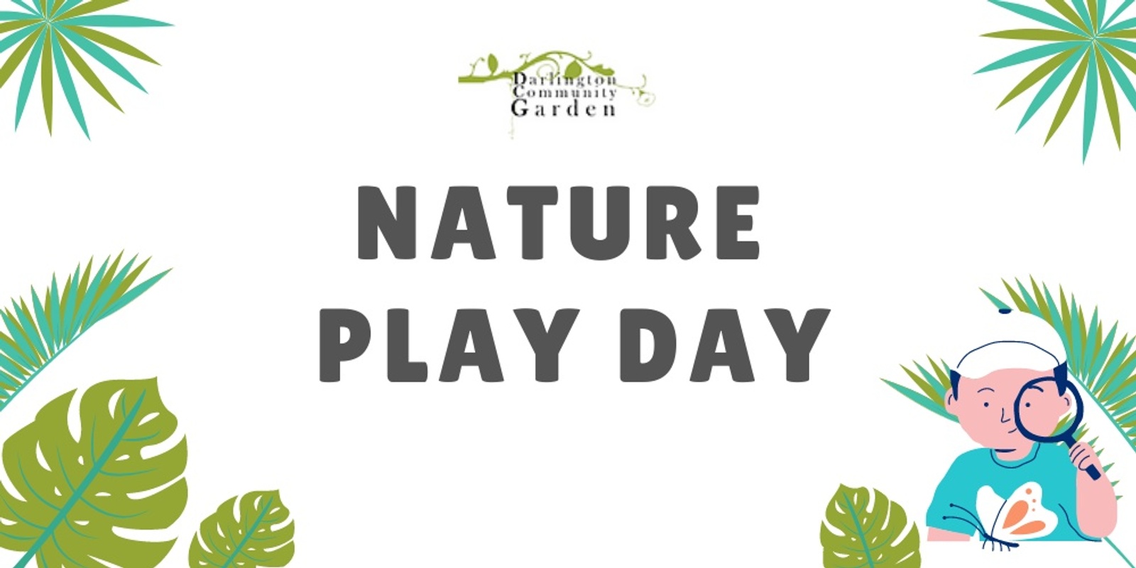 Banner image for Darlington Community Garden Kids Club Easter Nature Play Day