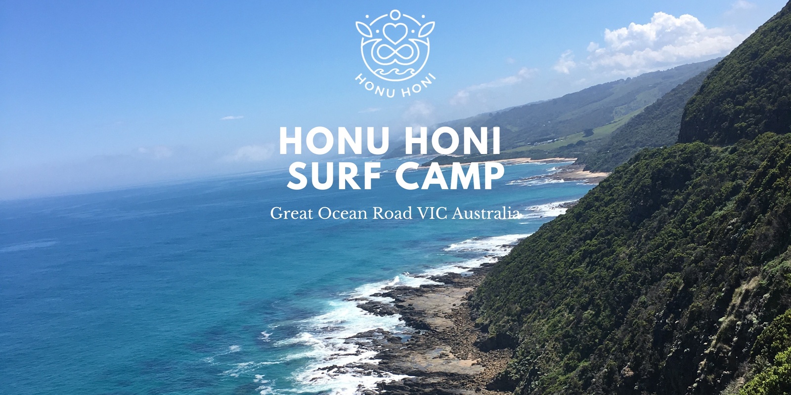 Honu Honi Surf Camp's banner