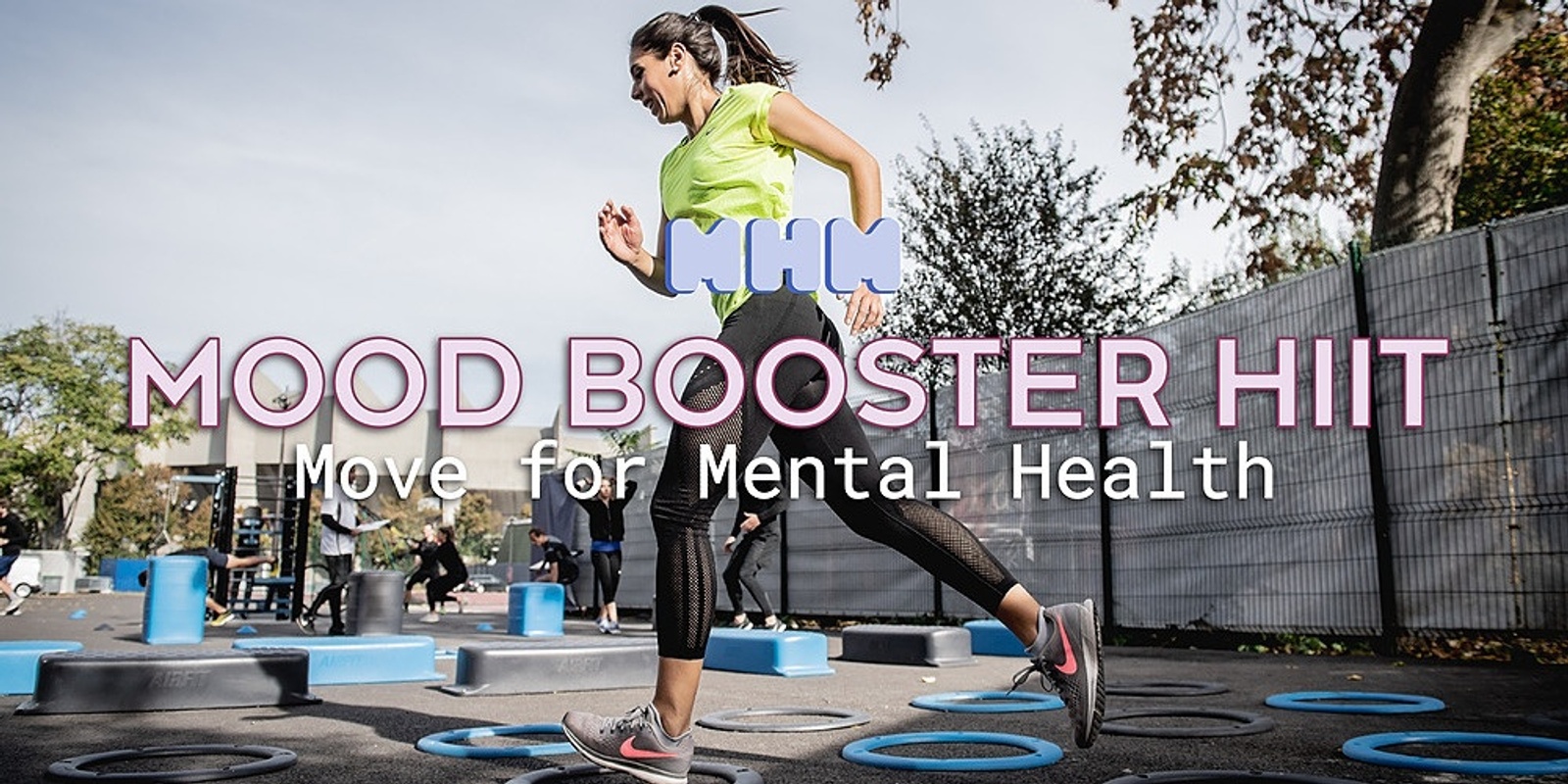 Banner image for Move for Mental Health - Mood Booster HIIT Session 	