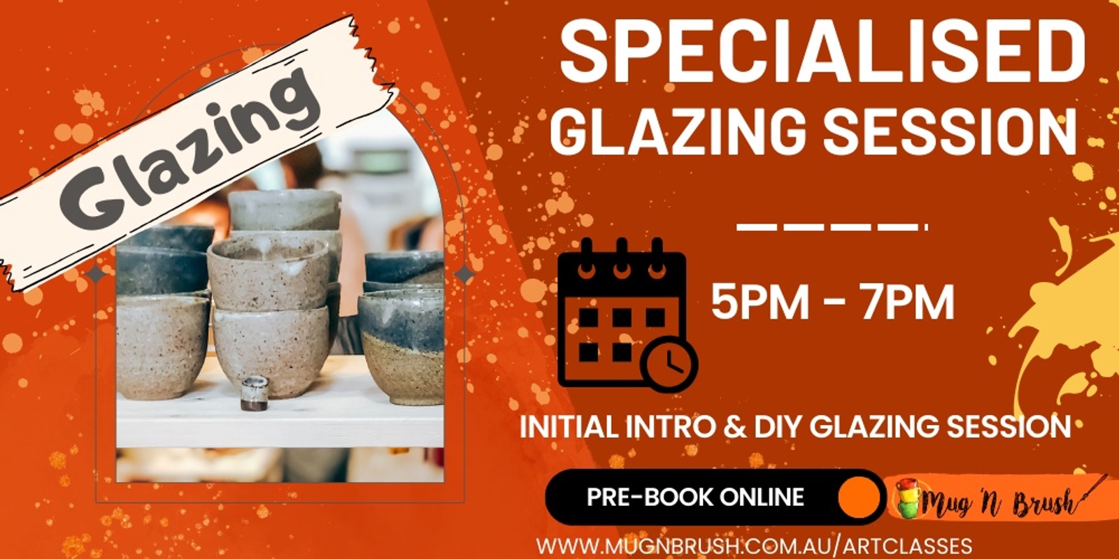 Banner image for Specialised Glazing Session - May