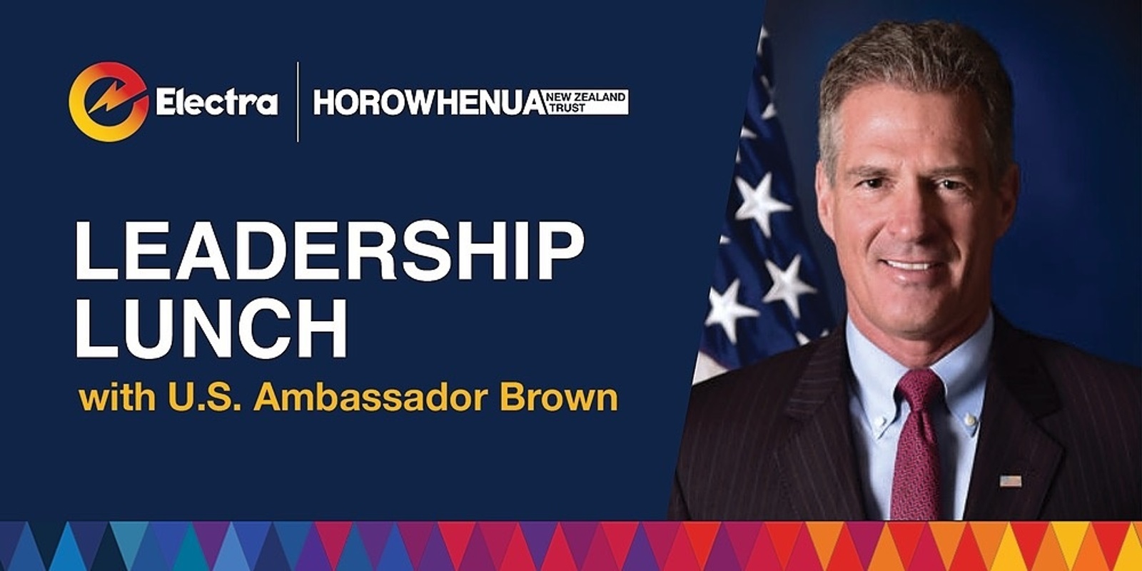 Banner image for Electra Leadership Lunch - U.S. Ambassador Brown