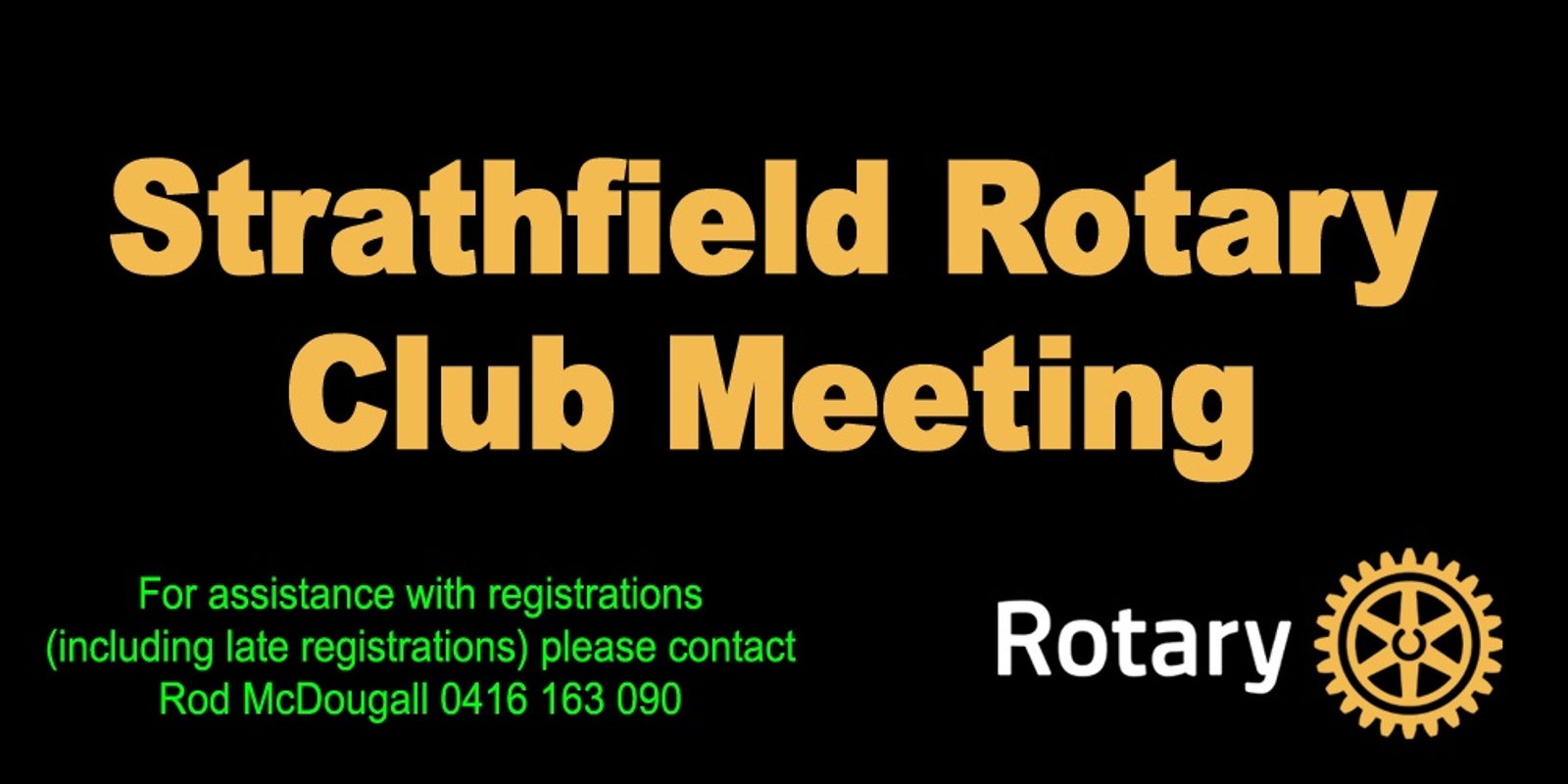Banner image for Strathfield Rotary Club Meeting