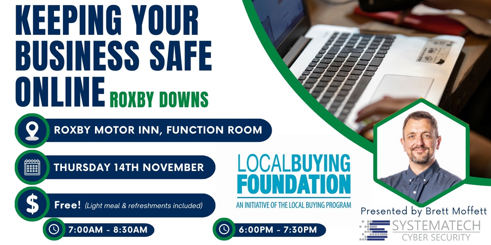 Banner image for Keeping Your Business Safe Online Workshop - Roxby Downs Morning