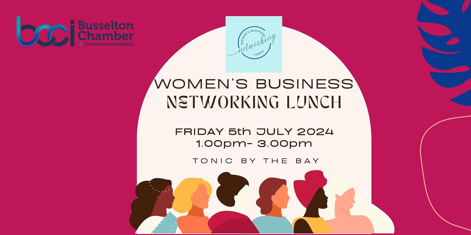 Banner image for WOMEN'S BUSINESS NETWORKING LUNCH