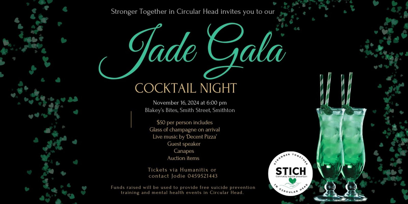 Banner image for Jade Gala Cocktail evening 