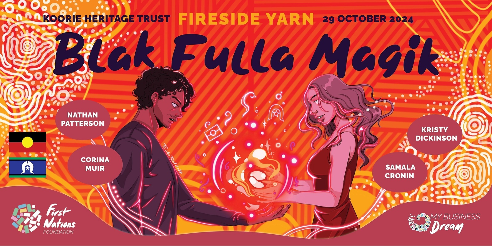 Banner image for Blak Fulla Magik | Fireside Yarn - Naarm